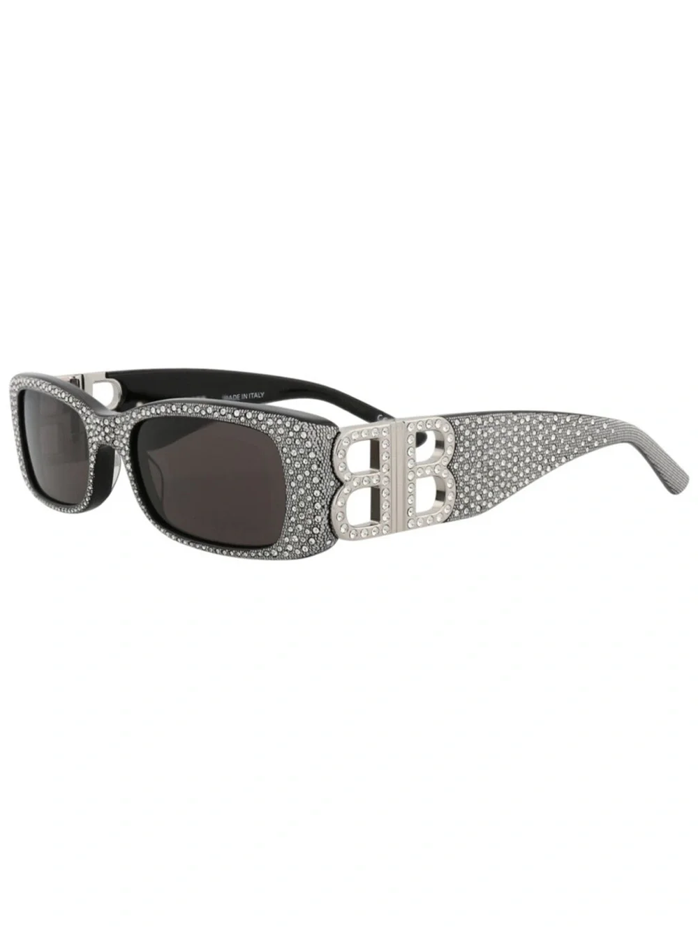 Balenciaga Rectangle Mirror B Acetate Sunglasses
